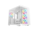 DEEPCOOL Case CG530U 4F WH, ATX, Průhledná bočnice, 4x120mm ARGB Fan, bílá EDF_1808151