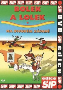 Bolek a Lolek Na divokém západě DVD