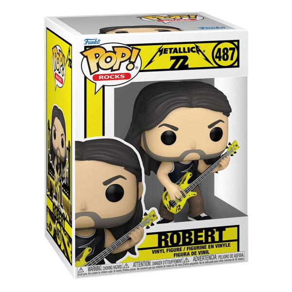 Funko POP Rocks: Metallica 72 - Robert #487