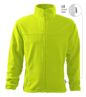 Jacket fleece pánský limetková 62 (brand label) L