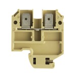 Průchozí řadová svorka SAK 2.5/10 0322860000 béžová, žlutá Weidmüller 10 ks