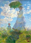ENJOY Puzzle Claude Monet: Žena se slunečníkem
