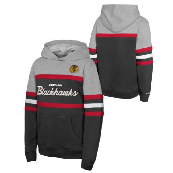 Outerstuff Dětská Mikina Chicago Blackhawks Head Coach Hoody Velikost: Dětské let)