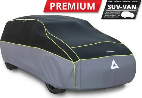 COMPASS Ochranná plachta proti kroupám PREMIUM SUV-VAN / 530×205×160 cm / polstrování 6 mm