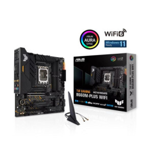 ASUS MB Sc LGA1700 TUF GAMING B660M-PLUS WIFI, Intel B660, 4xDDR5, 1xDP, 1xHDMI, WIFI, mATX EDF_1887063