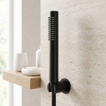 REA - Sprchová hlavice JS-018 BLACK REA-07051
