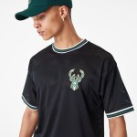 New Era Pánský dres Milwaukee Bucks NBA Oversized Mesh T-Shirt Velikost: XL