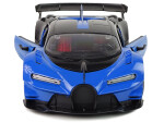 Mamido Dálkově ovládané auto Bugati Chiron Dálkové otevírání dveří modré 1:12