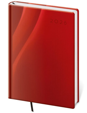 Týdenní diář 2026 Helma A5 - Vario Red design