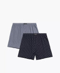 Boxerky Atlantic 2MBX-057 A'2 S-2XL tmavě modrošedá M
