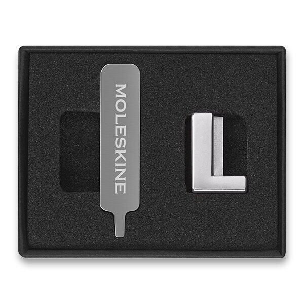 Ozdoba na zápisník Moleskine, písmena abecedy - písmeno L