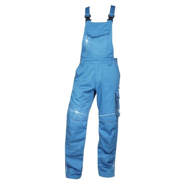 Montérkové kalhoty SUMMER pánské laclové modré 170-175 cm M modré