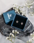 LUNICA Stříbrné náušnice PACKA 0137 0571