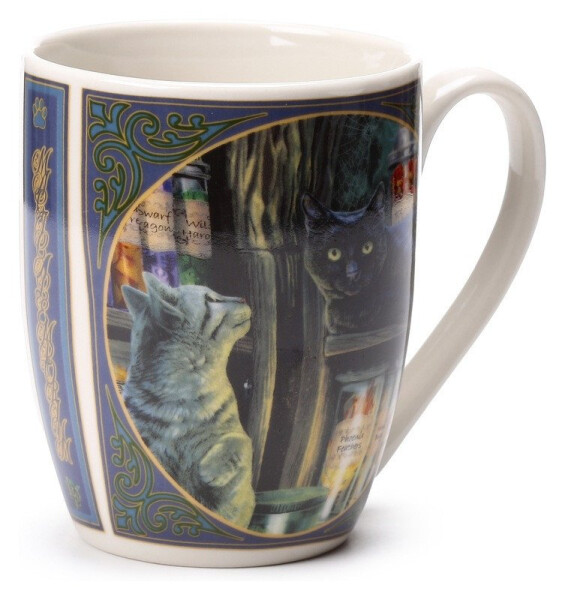 Porcelánový hrnek 300ml - Kočka: Kouzelný krámek