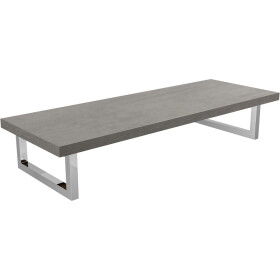 CERANO - Deska pod umyvadlo Navira Pro + 2 konzole pod desku - betonově šedá - 80x46x3,6 CER-606057