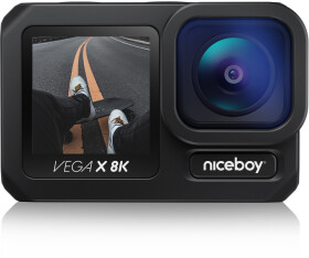 Niceboy VEGA X 8K / Outdoorová kamera / 1.3" displej / 4K@60FPS / USB-C HDMI (8594182426588)