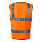 Unisex reflexní vesta HV Bright (fluorescenční oranžová) m