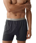 Pánské boxerky 005 graphite - Atlantic grafitová XXL