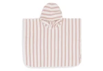 Jollein Osuška pončo Stripe Wild Rose / od 12 měsíců (533-550-67099)