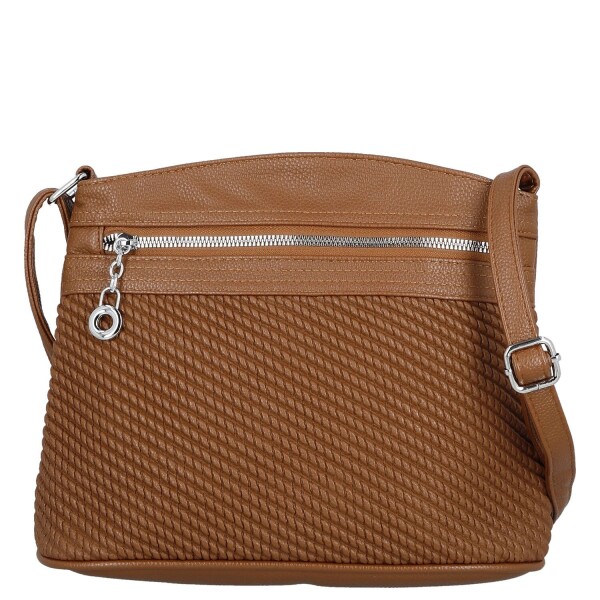Stylová dámská crossbody kabelka Ola, hnědá