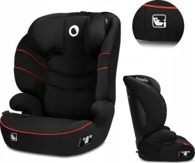 LIONELO Autosedačka Lars i-Size 100-150 cm Black Red (LFOTLARSISZSPBKRDXXX)