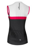 Dámský cyklistický dres ETAPE PRETTY 2.0, bílá/růžová (elastický materiál, velikost S)