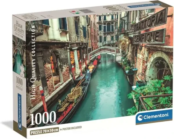 CLEMENTONI Puzzle Benátský kanál