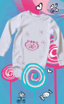 Marabu Textil sada Sweet Candy barvy na světlý textil