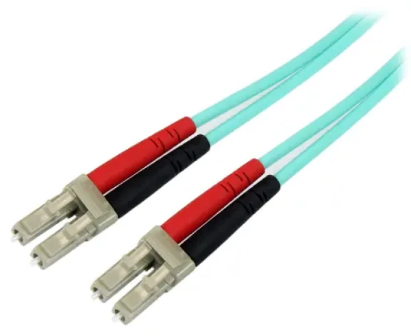 StarTech patch kabel optický LC/LC azurová / Síťový kabel / optický / LC-LC / 10 m (A50FBLCLC10)
