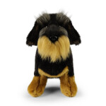 Plyšový drsnosrstý jezevčík sedící 30 cm ECO-FRIENDLY