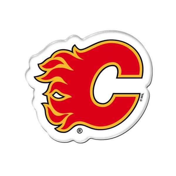Wincraft Magnet Calgary Flames NHL Akryl Primary Logo