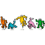 LEGO LEGO® Art 31216 Keith Haring – Tančící postavy