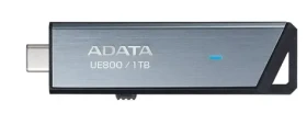 ADATA UE800 1TB stříbrná / USB 3.2 Type C / čtení: 1000MBps (AELI-UE800-1T-CSG)