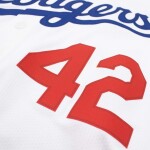 Nike Pánský dres Los Angeles Dodgers MLB Jackie Robinson #42 Limited Home Velikost: M