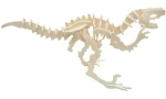 WOODCRAFT Dřevěné 3D puzzle Velociraptor