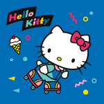 Nástěnný kalendář poznámkový 2027 Notique Hello Kitty, 30 x 30 cm