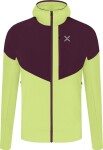 MONTURA Spitze Maglia, Sunny Lime/Wine Red velikost: M