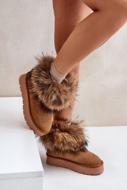Sněhule W5893 hnědé - Step in style 39