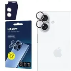 3mk Hardy Lens Protection Pro skla na fotoaparát pro Apple iPhone 16/16 Plus Pink (5903108588669)