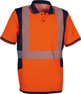Reflexní pracovní tričko COFRA TILCARA Barva: Oranžová, Velikost: M (V651-0-02_Z_3)