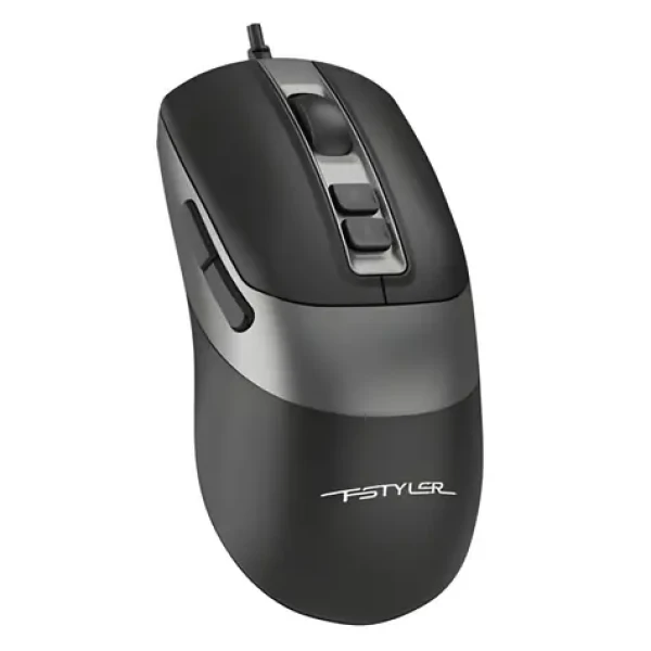 A4tech FStyler FM50 Plus černá / Drátová kancelářská myš / USB (FM50PLUS-BK)