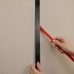 REA - Samolepicí dekorativní lišta P14454CD 3,8cm Brush Black HOM-09989