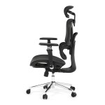 Kancelářská židle, synchronní mechanismus, černá síťovina, KA-B2361 BK