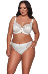 Dámské kalhotky brazilky Ava 2107/B S-2XL béžová S