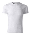 Peak tričko unisex světle šedý melír XL