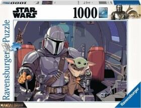 RAVENSBURGER Star Wars: The Mandalorian 1000 dílků