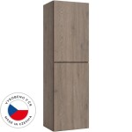 CERANO - Koupelnová vysoká skříňka Adele - TIP-ON otevírání - dub Cannolo Cremona - 30x120x33 CER-295076