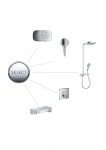 HANSGROHE - Raindance Select E Sprchový set Showerpipe 300 s termostatem ShowerTablet Select, 3 proudy, chrom 27127000