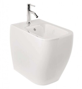 KLUDI - Resa C Stojící bidet, otvor pro baterii, lesklá bílá 28BIB0243