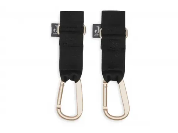 Jollein Úchyty na kočárek Black (066-001-68137)